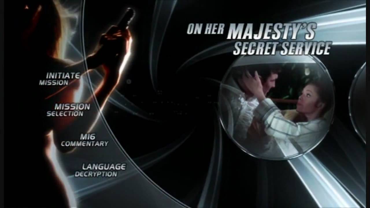 James Bond - Ultimate DVD Menus - On Her Majesty's Secret Service