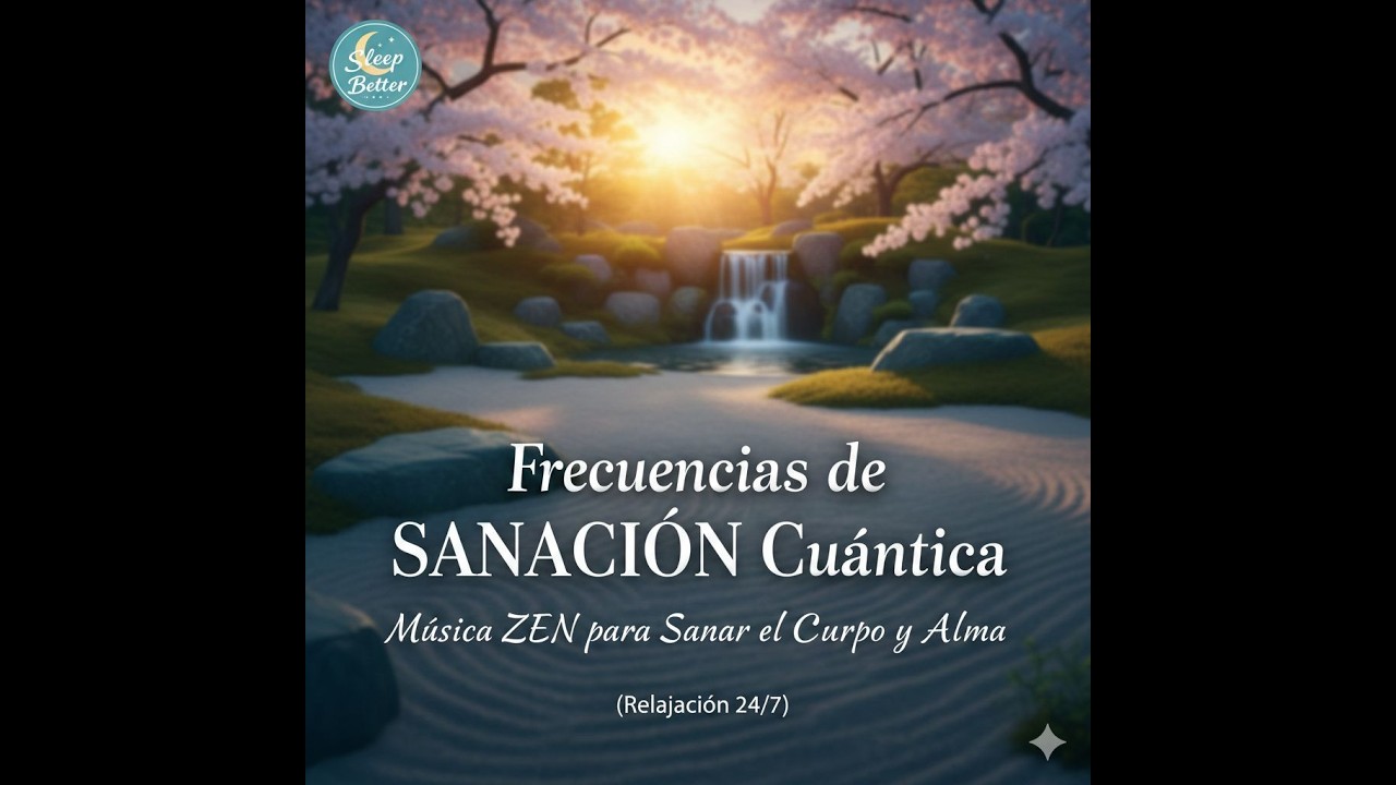Frecuencias de SANACIÓN Cuántica | Música ZEN para Sanar el Cuerpo y el Alma (Relajación 24/7)