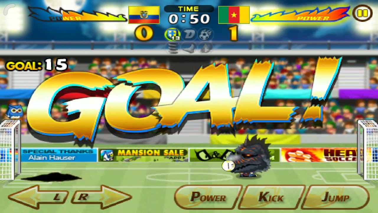 CAMEROON VS ECUADOR IN MAJOR LEAGUE | FAN (HEAD SOCCER)