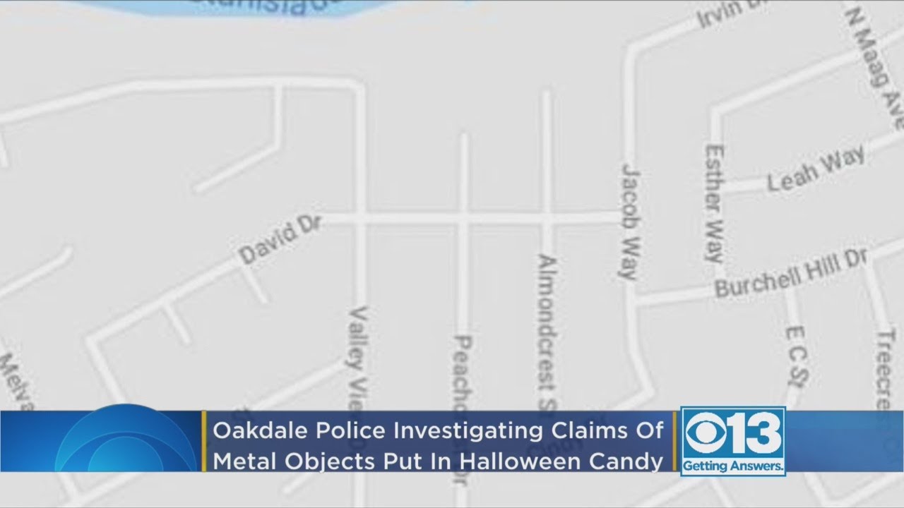 Police Find Metal Objects In Candies Reportedly Given To Trick-Or-Treaters In Oakdale