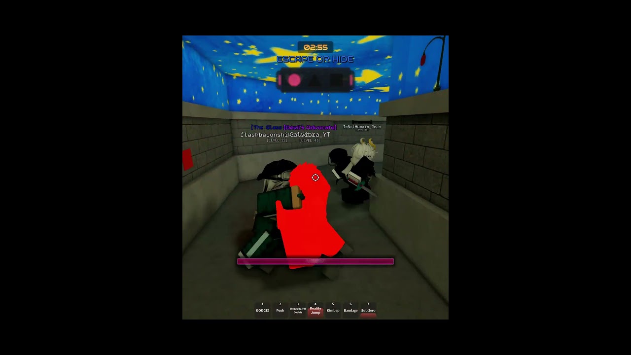 Seeker chased me but fell down in inkgame hide n seek