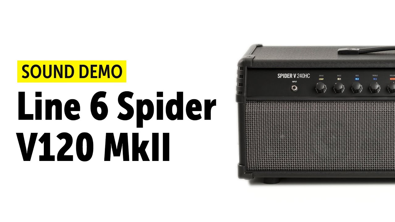 Line6 Spider V240 HC Sound Demo (no talking)