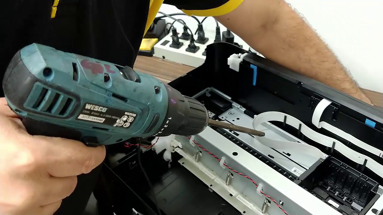 Desmontagem Epson WF-3720