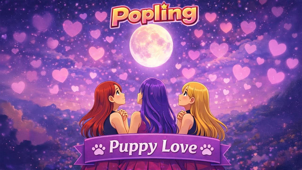 Puppy Love   Popling Official Lyric Video
