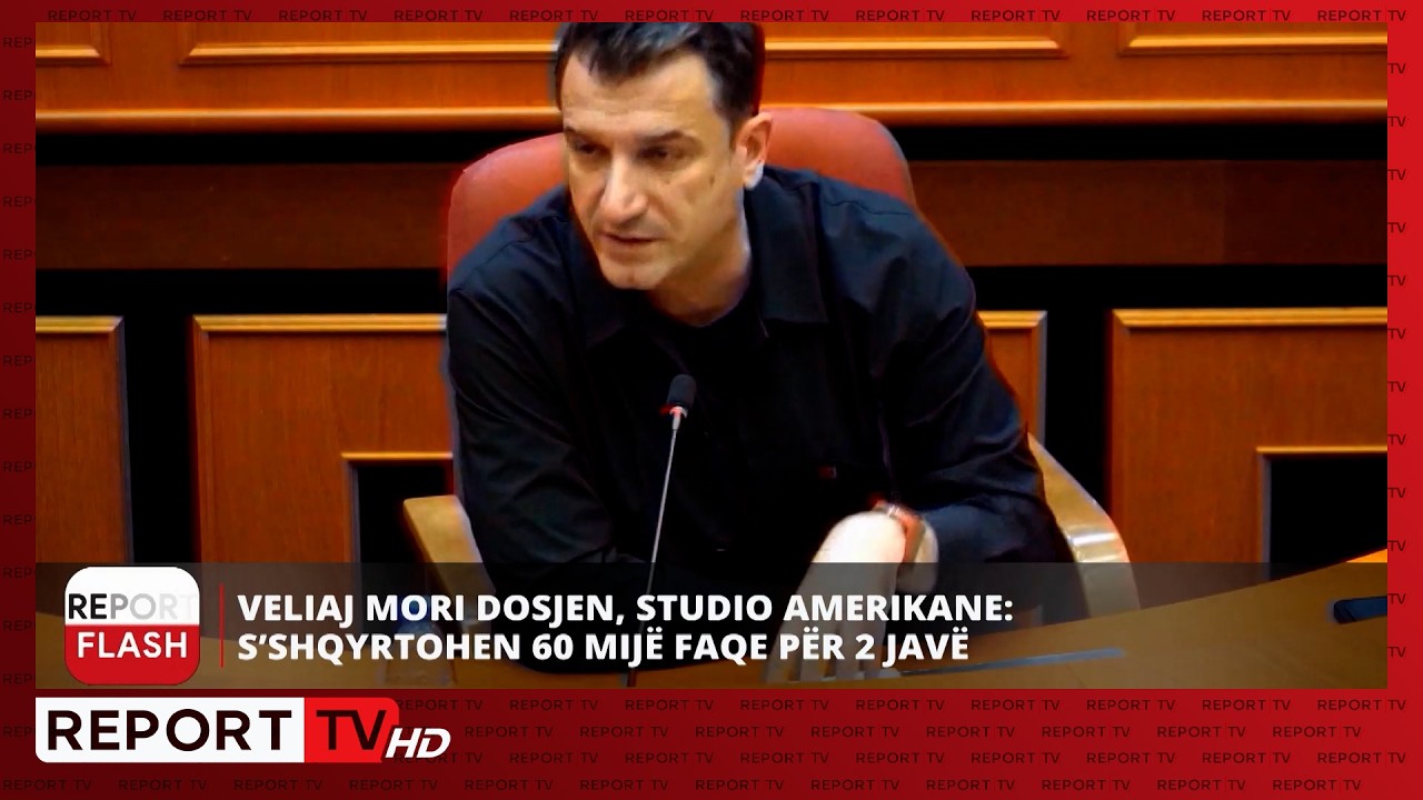 Flashi informativ në Report TV, ora 12:00, 13 Mars 2026
