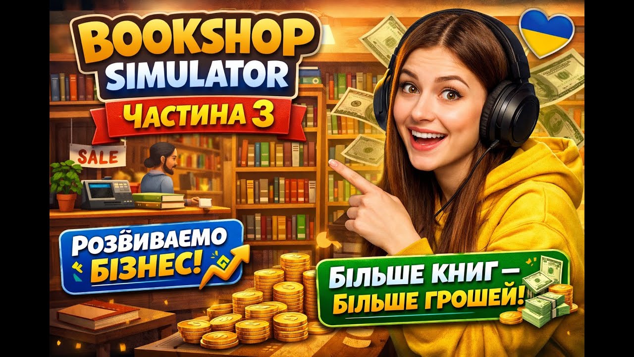 📚 Bookshop Simulator — Частина 3 | Розвиваємо книжковий магазин!