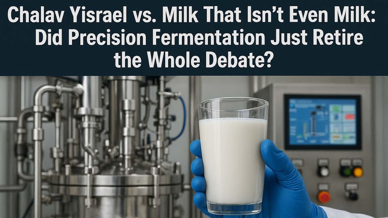 When Fake Milk Behaves Like Dairy but Isn&rsquo;t Dairy,Does Kosher Law Just Shrug and Say&lsquo;Not My Problem&rsquo;