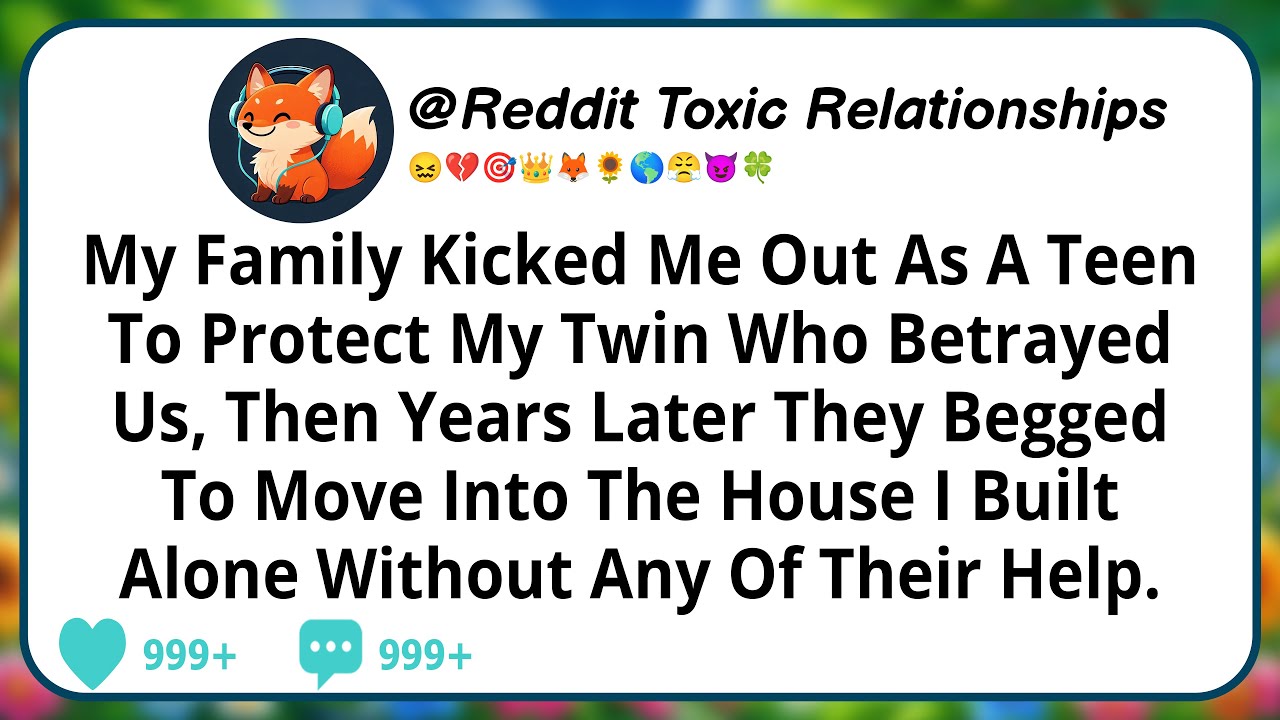 My Family Kicked Me Out As A Teen To Protect My Twin Who Betrayed Us, Then Years Later They Begged..