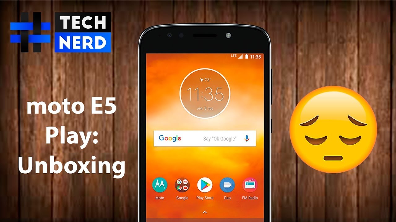 MOTO E5 PLAY - UNBOXING e primeiras DECEPÇÕES.