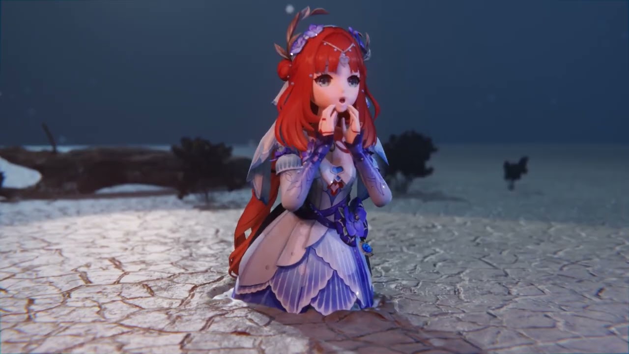 Nilou trapped in clay
