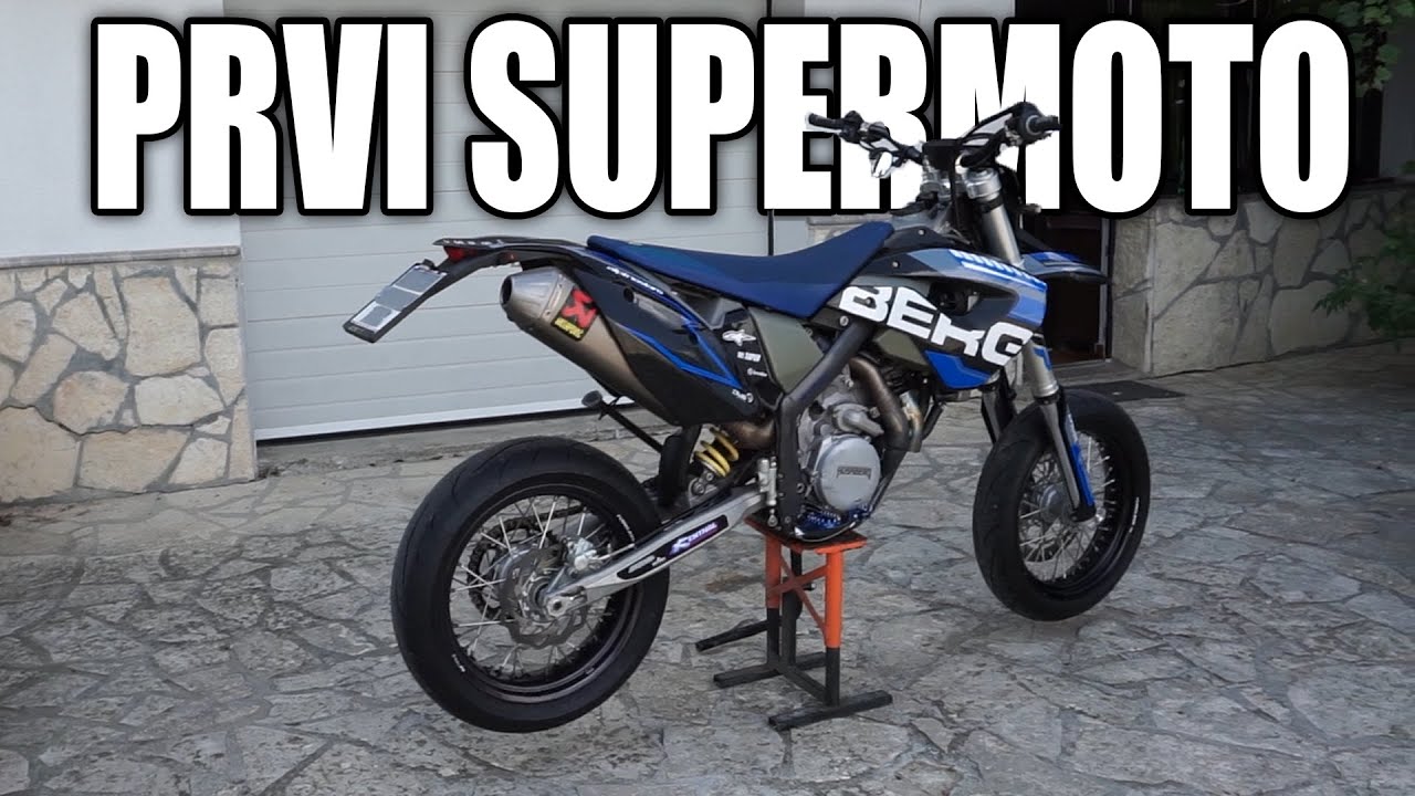 KUPIO SAM SVOJ PRVI SUPERMOTO MOTOR *zvijer od 570 kubika*