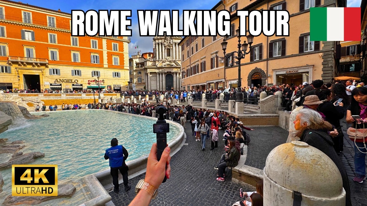 Rome Walking Tour - скрытые жемчужины Рима, которые большинство туристов НИКОГДА не видят