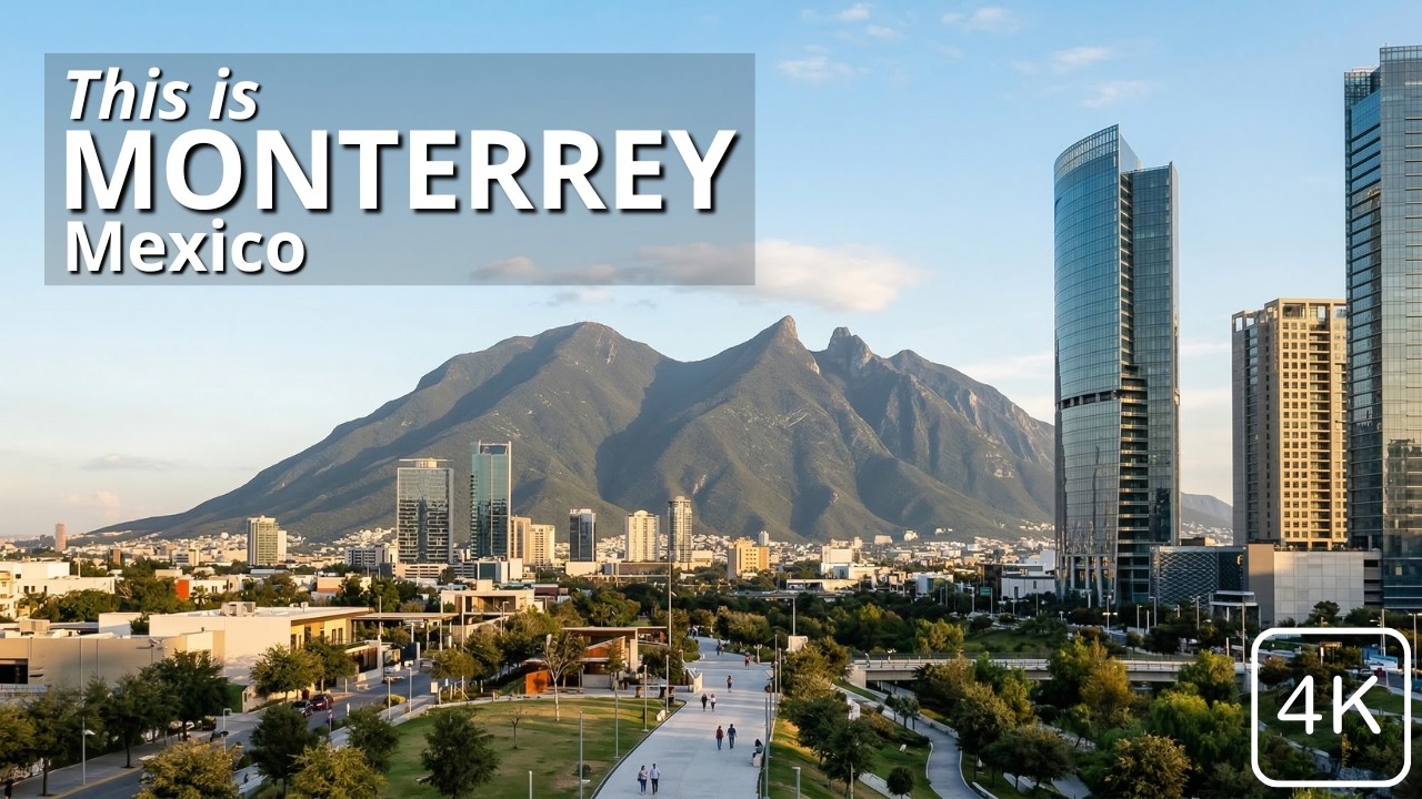 Monterrey, Mexico: The Modern Mountain Metropolis | 4K Walking Tour