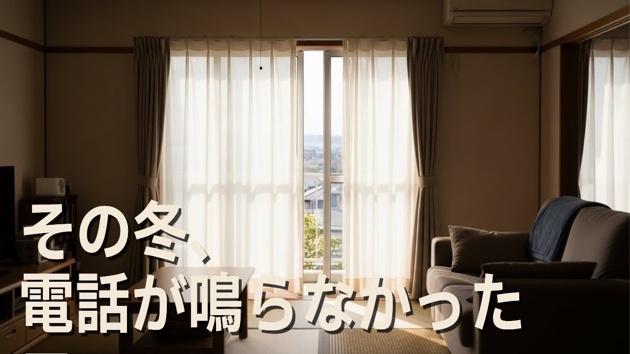 その冬、電話が鳴らなかった日