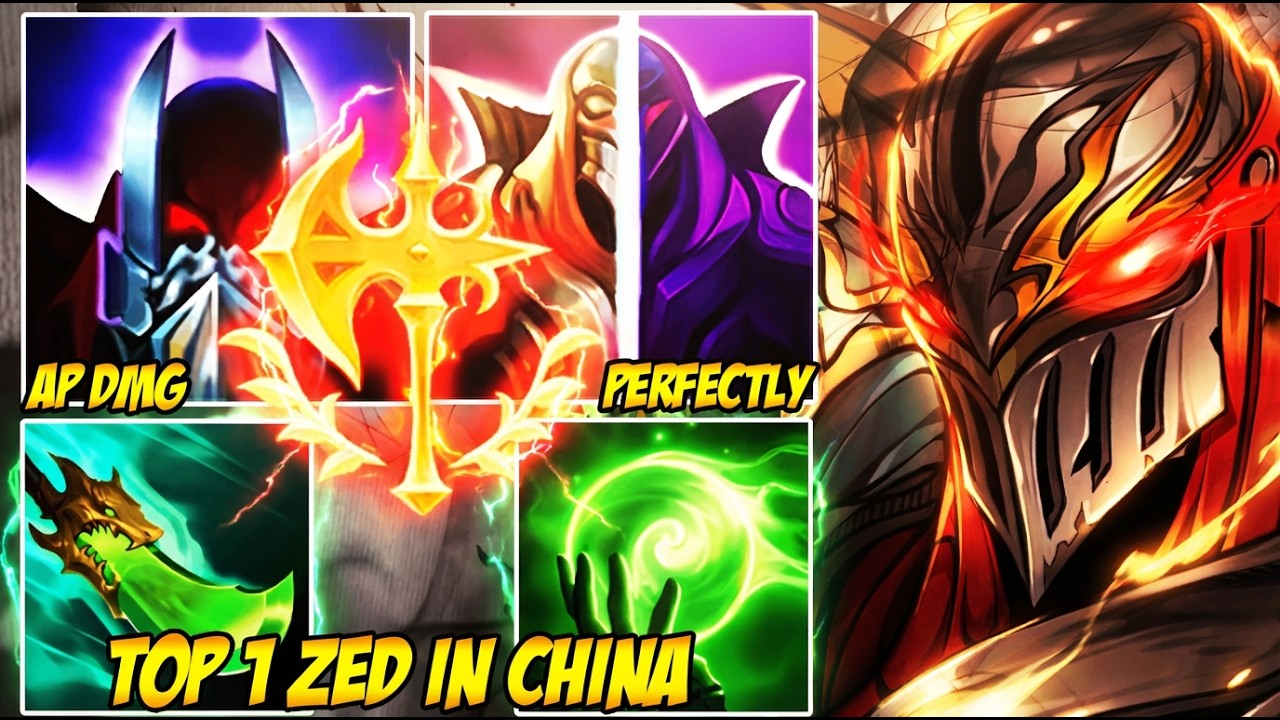 WILD RIFT CHINA TOP 1 ZED - ZED IS STILL THE SCARIEST ASSASSIN...