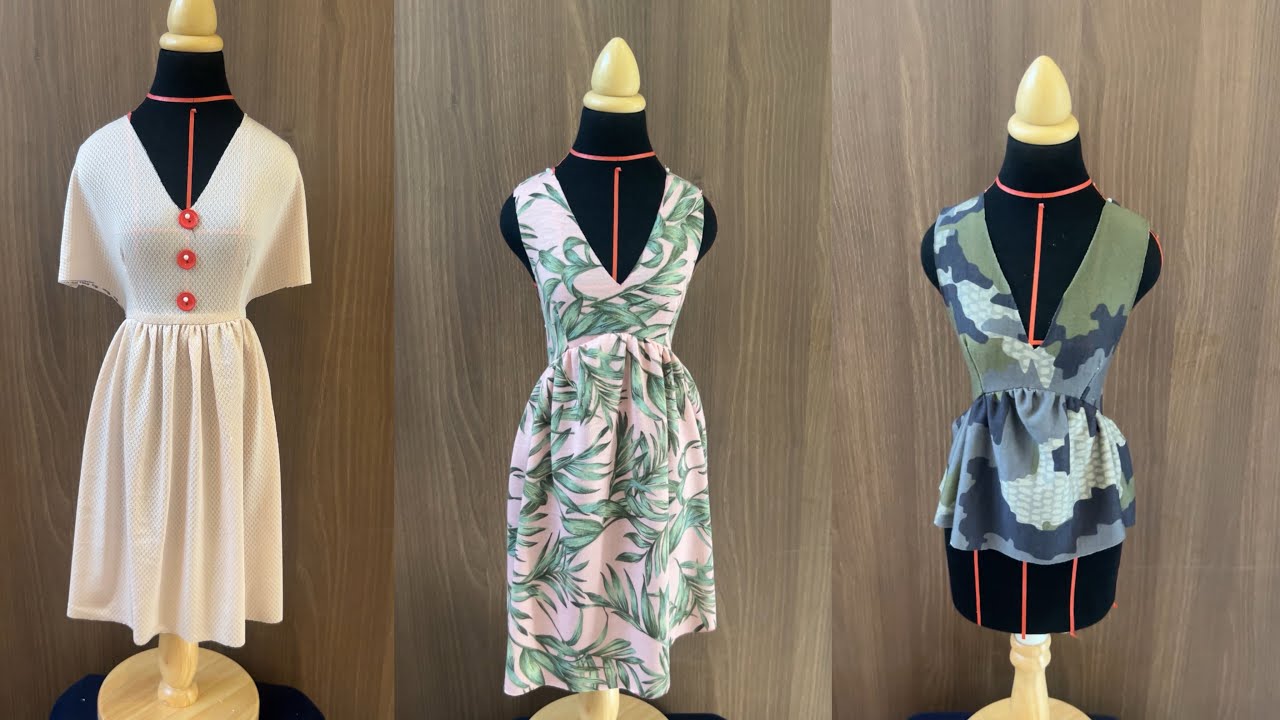 Simple fashion design techniques 👗🪡✂️