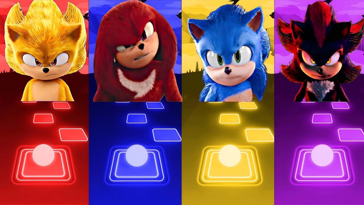 🔴 Sonic SUPER 😱 OTHER HEDGEHOG 3 Tiles Hop 🎯 Cedm rush 🟢 #32