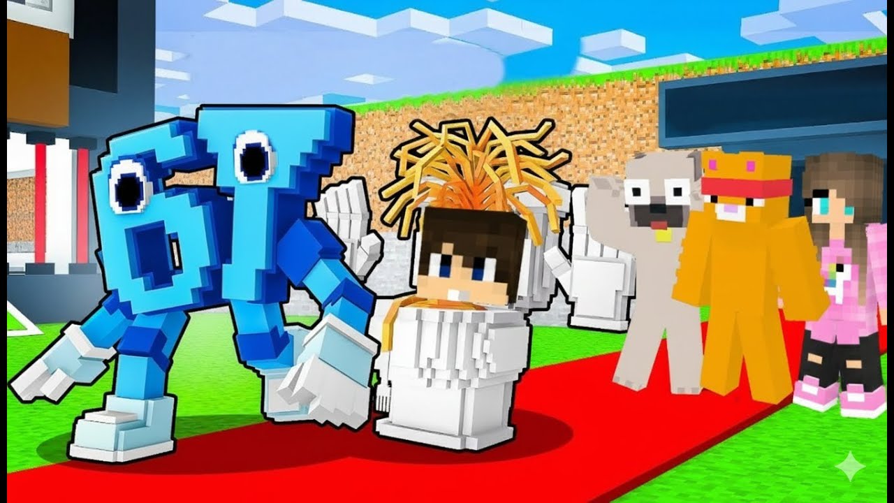 SKIBIDI WC-NEK ÁLCÁZTAM MAGAMAT HOGY TROLLKODJAM A BARÁTAIMAT A MINECRAFTBAN!