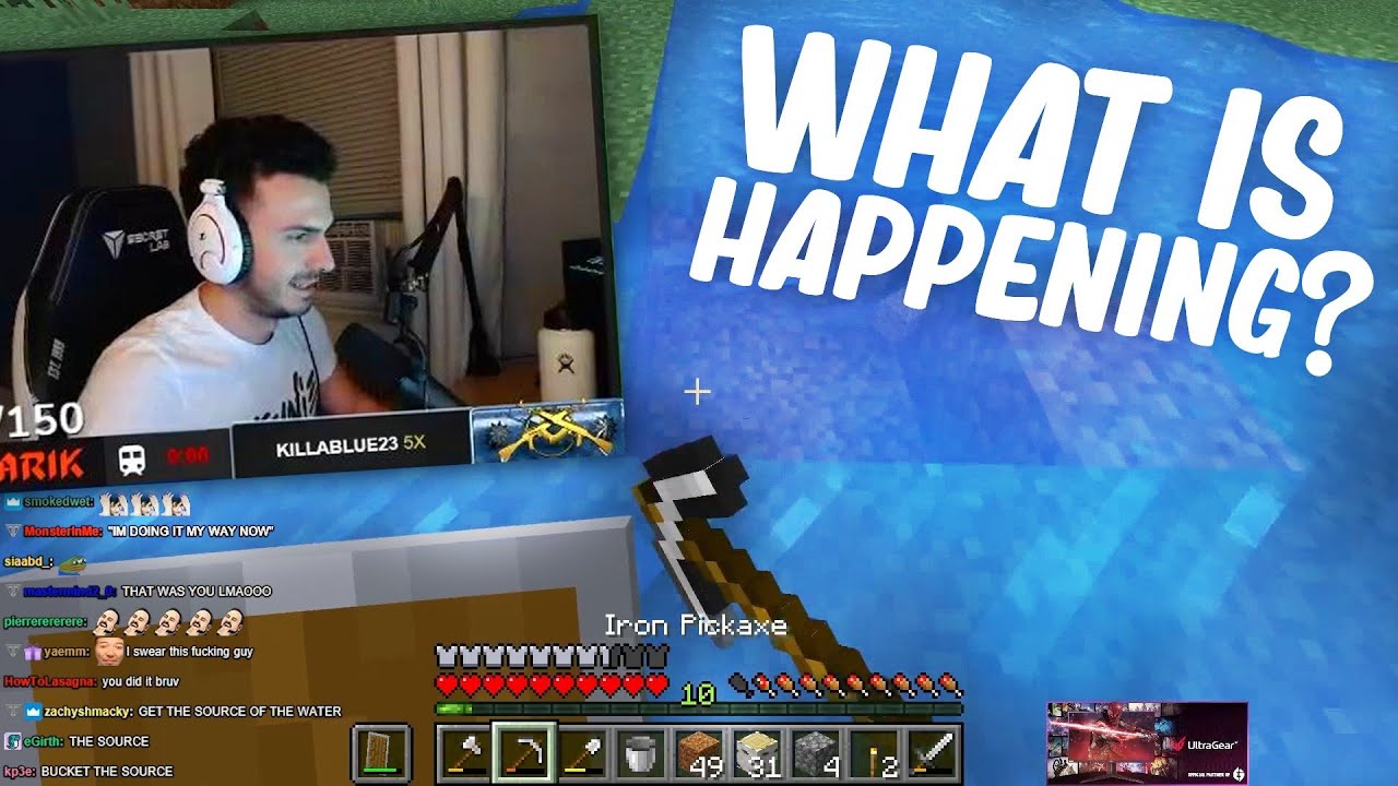 Minecraft, But I Don't Know How Water Works... | Tarik Plays Minecraft #12
