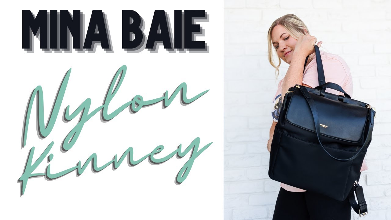 Mina Baie Kinney in Nylon Diaper Bag