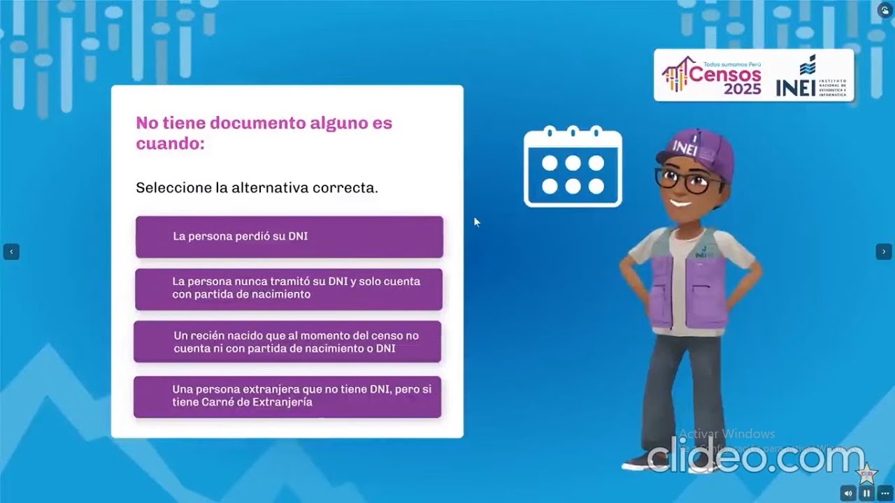 INEI - Censos Nacionales 2025 (curso asincrónico completo)