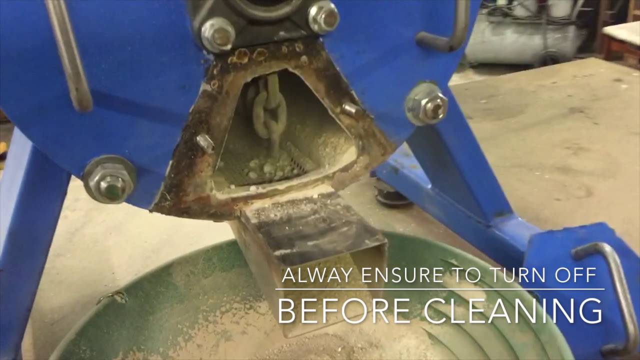 Caledonian Gold - Portable Quartz Crusher - Motion