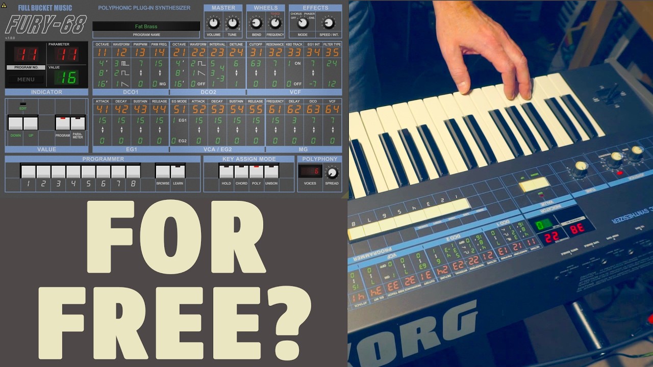 Free Plugins Inspired by Classic Synths - That Actually Sound Awesome
