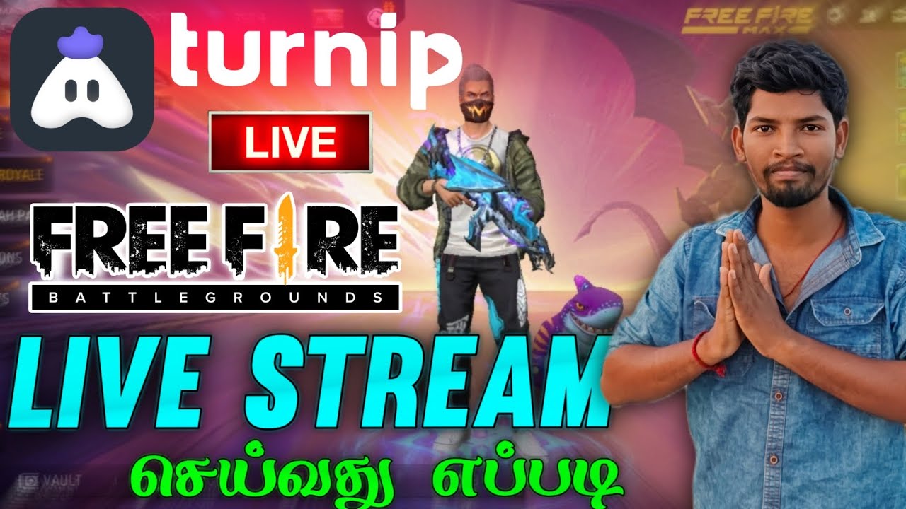 HOW TO LIVE STREAM FREEFIRE IN YOUTUBE || HOW TO LIVE YOUTUBE TAMIL || HOW TO USE TURNIP IN YOUTUBE
