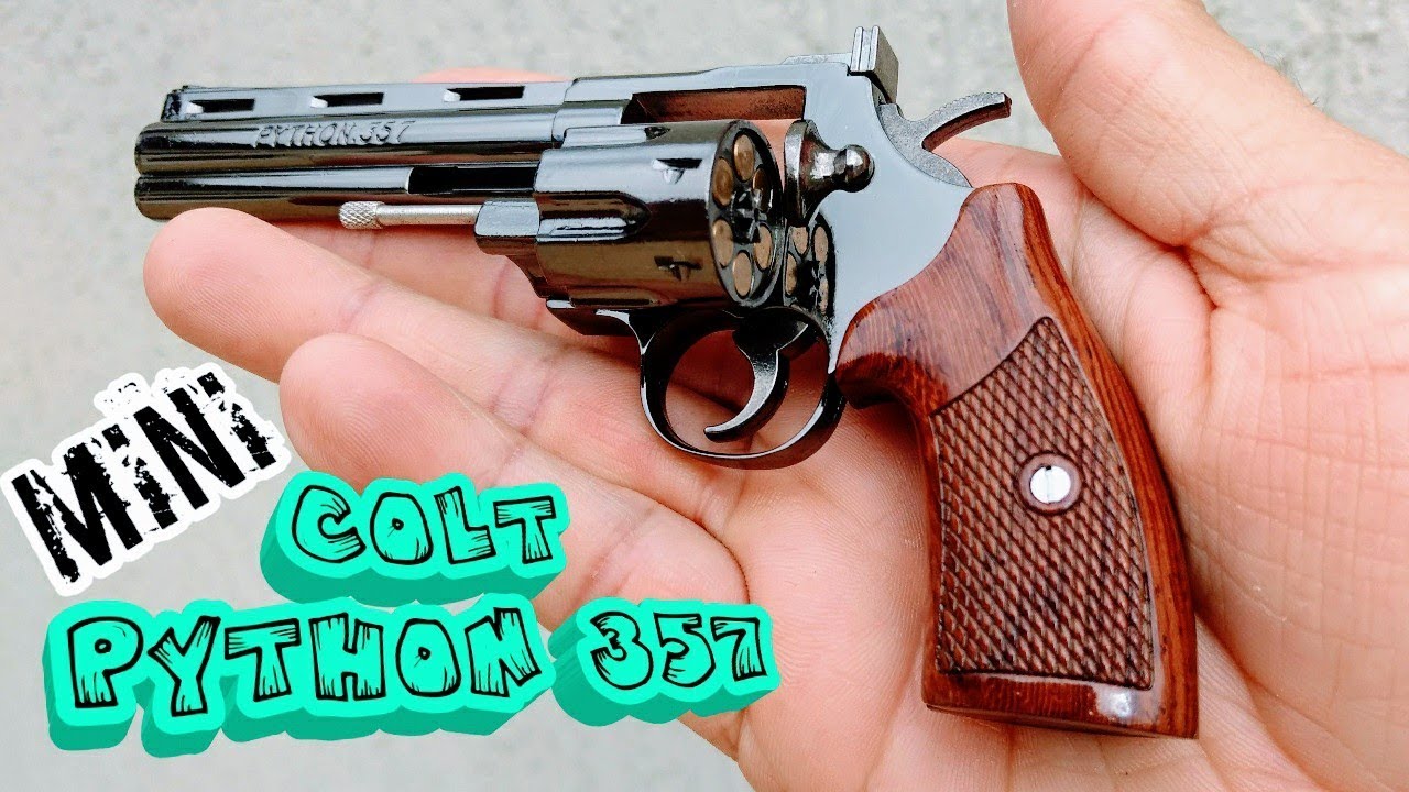 Mini Arma Colt Python 357 Magnum - Miniature Gun