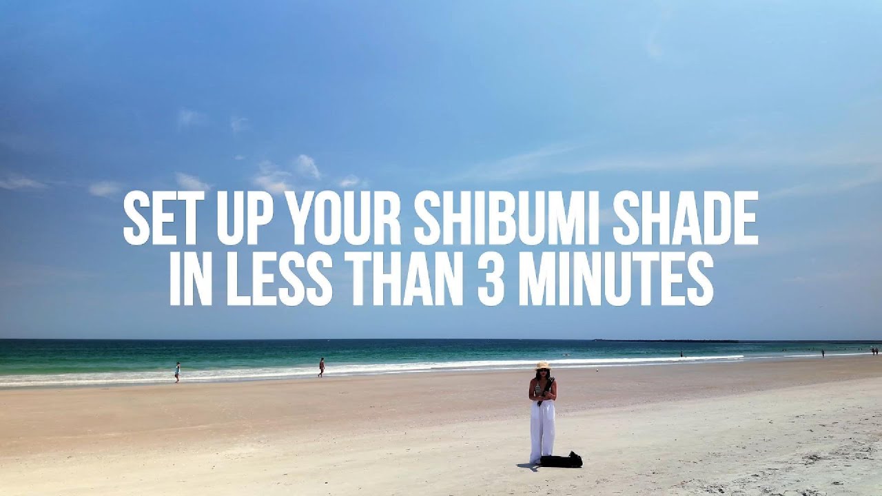 How to Set Up a Shibumi Shade in Less Than 3 Minutes