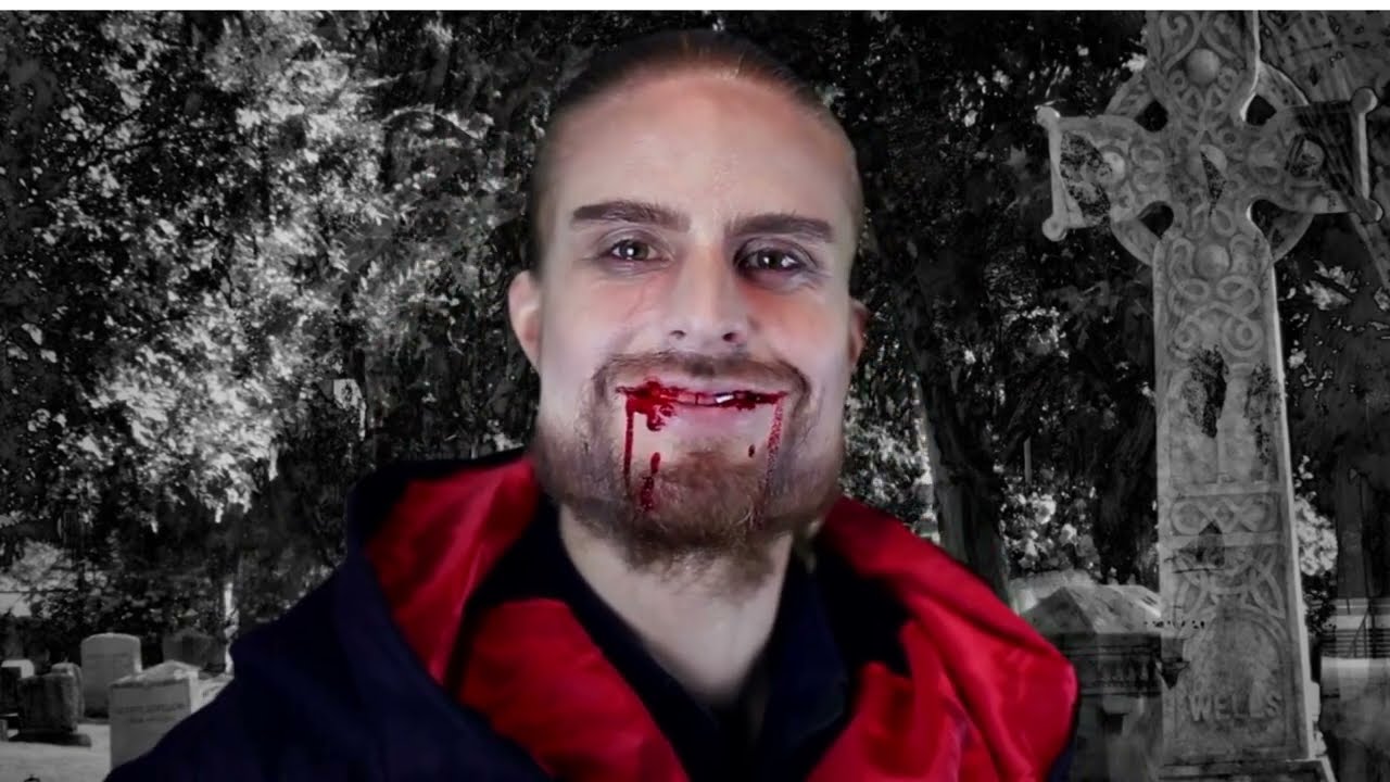 Vampire Makeup &ndash; Male Vampire part 2