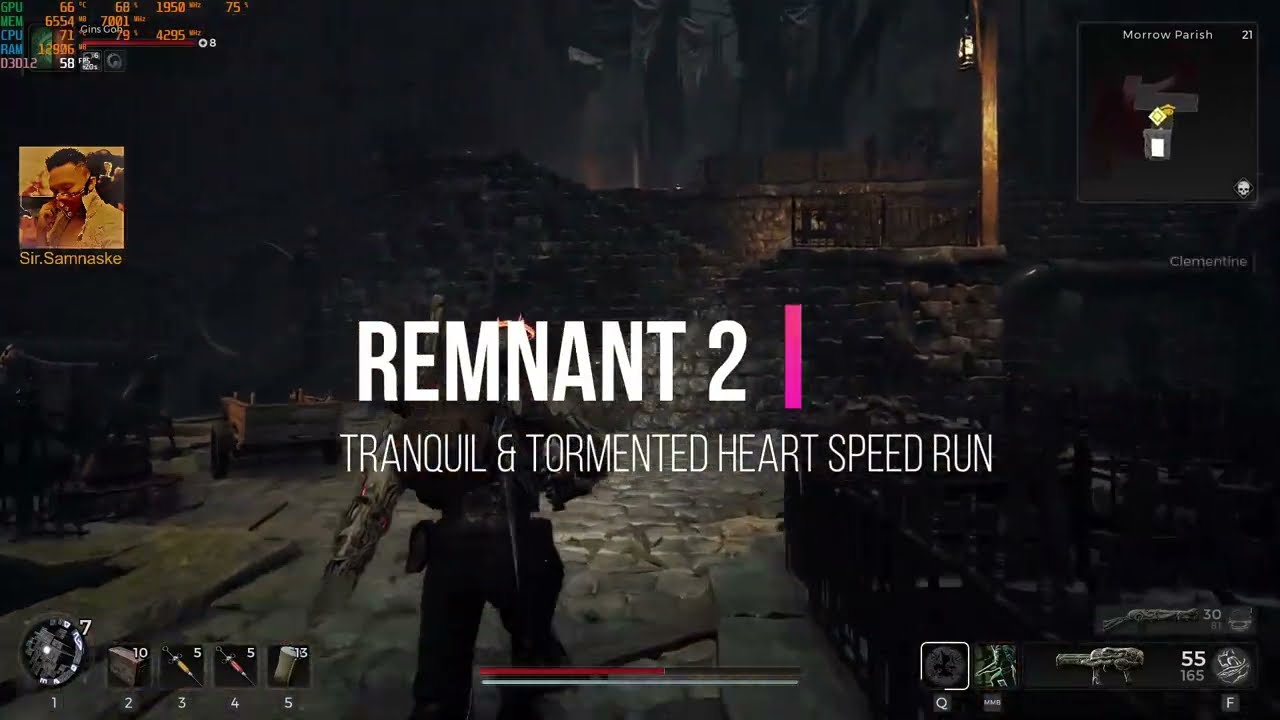 Remnant 2 - Speed RUN to get Tormented and Tranquil Hearts