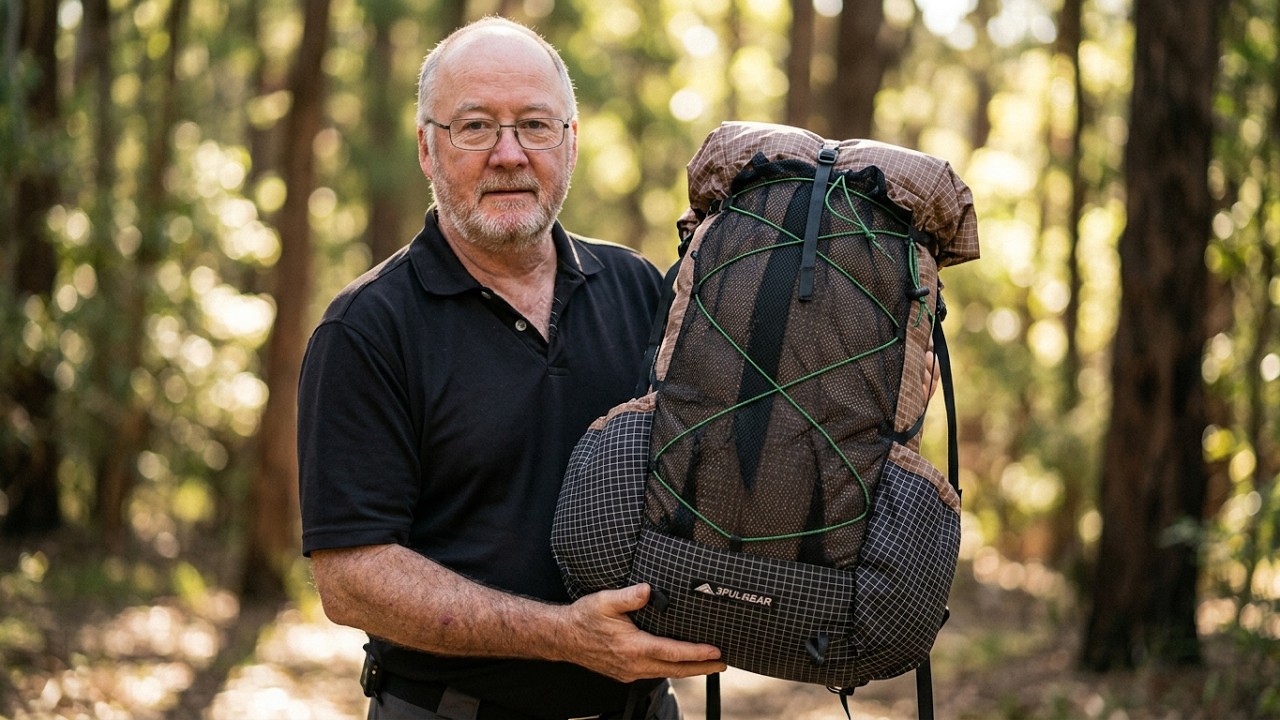 3FULGear Quidian Pro Lightweight Backpack How I comfortably wear it without the closed cell foam pad