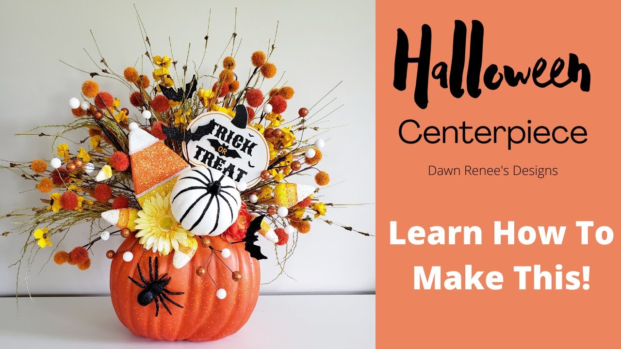 Halloween Centerpieces DIY | How to Make Halloween | Halloween Tutorial