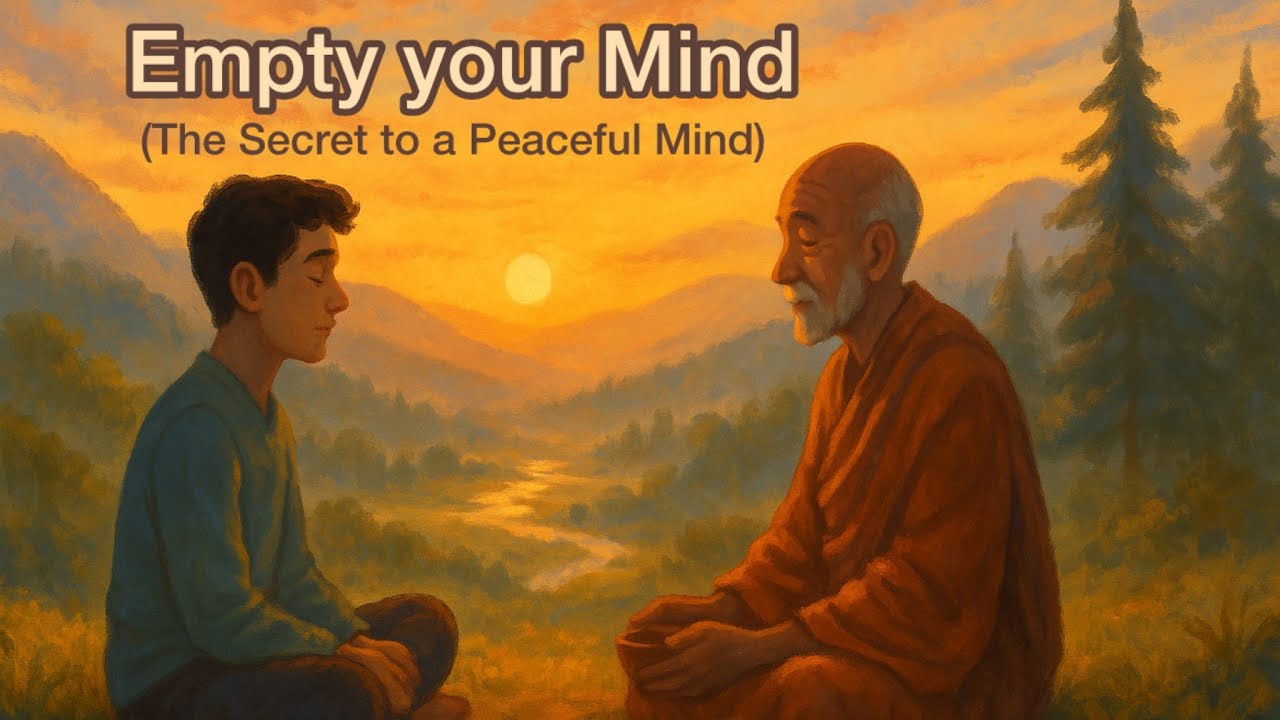 Empty your Mind | The Secret to a Peaceful mind | A Motivational Story 🪷