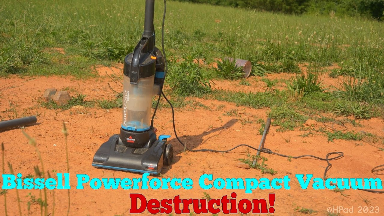 Bissell PowerForce Compact Vacuum Destruction