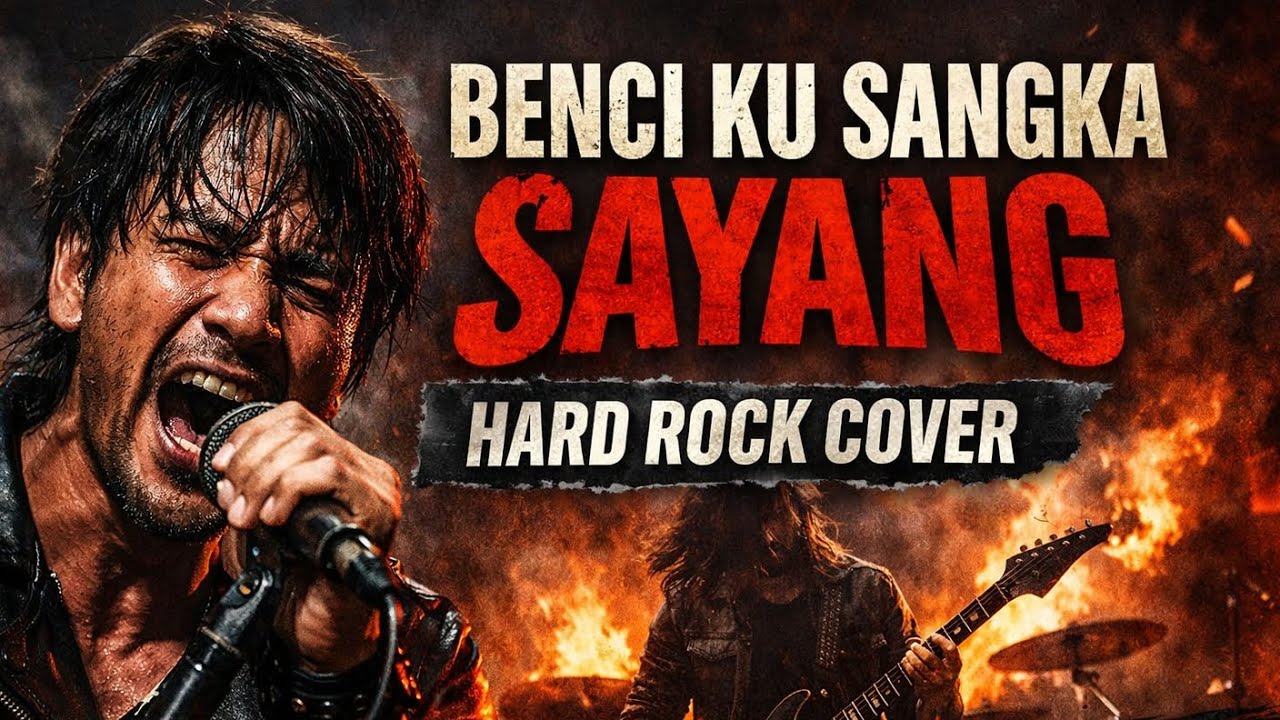 BENCI KU SANGKA SAYANG – Hard Rock Garang | Cover Vokal Cowok Power