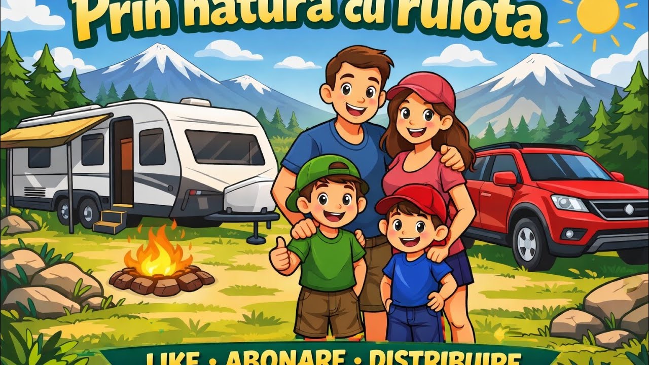 Prin natură cu rulota !!! este live!