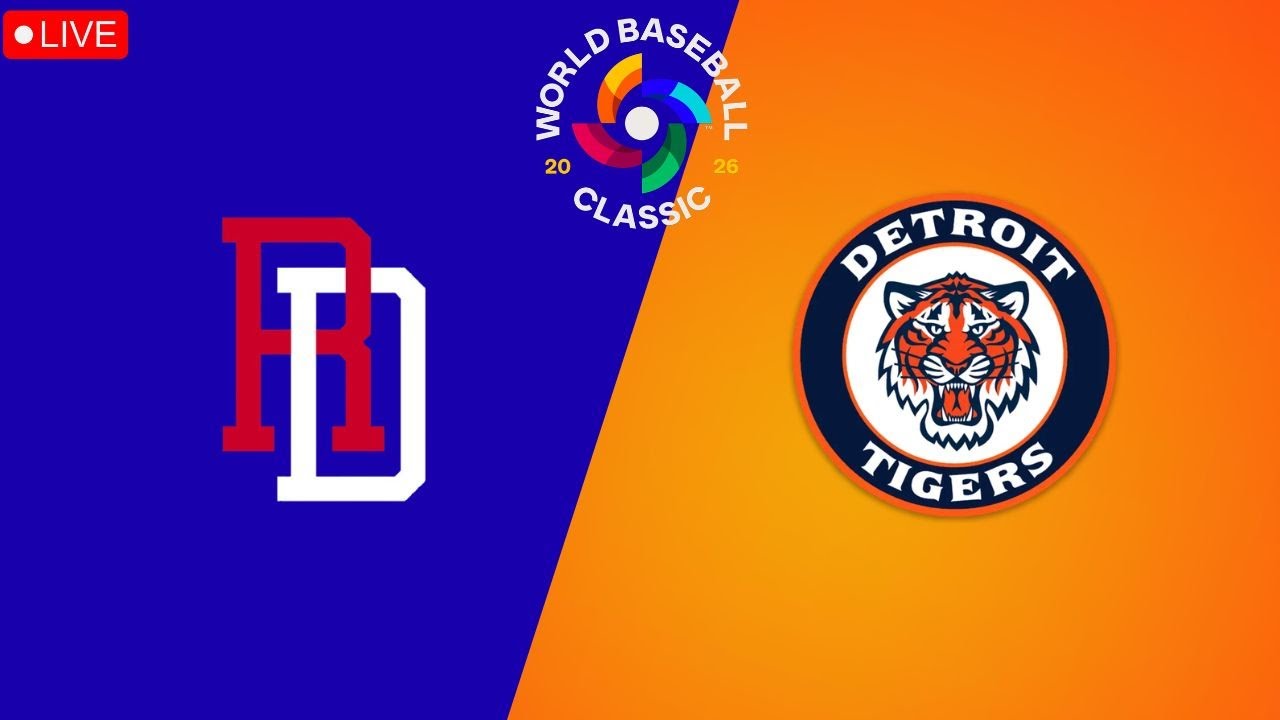 WBC 2026 ll Dominican Republic vs Detroit Tigers ll Live Simulation MLB the Show 25