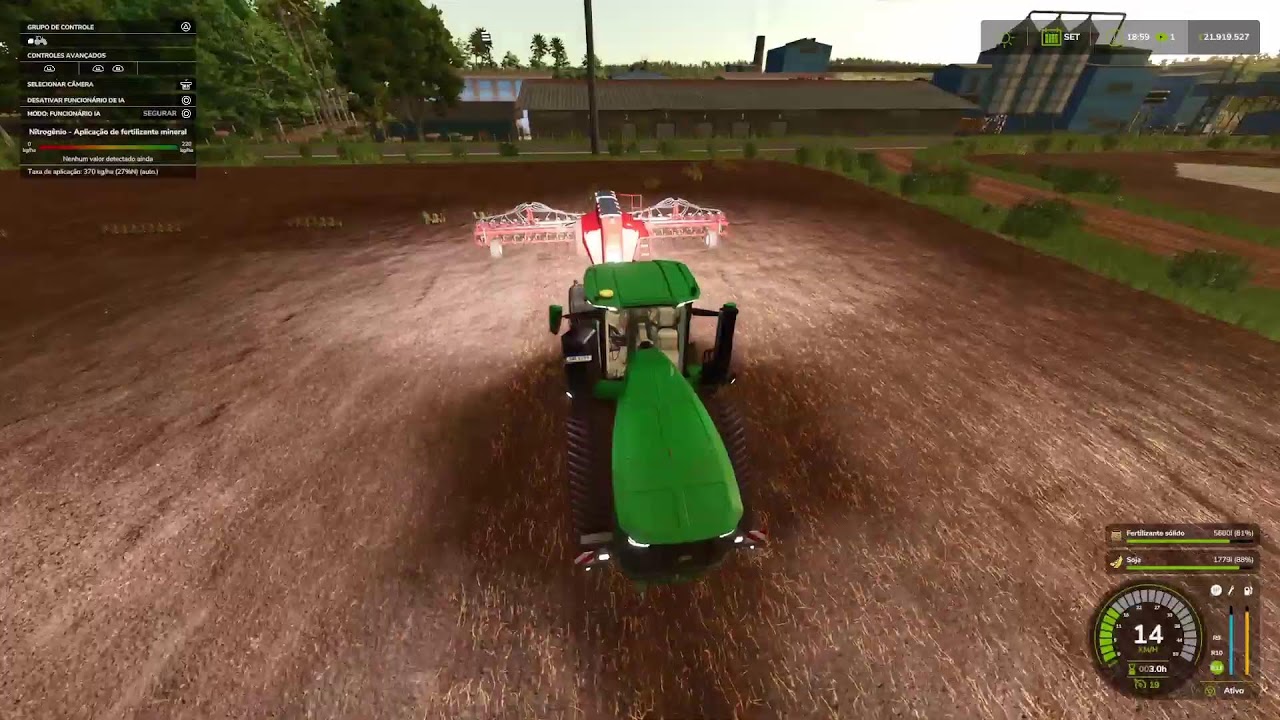 Melhor jogo de maquinas agrícola Farming Simulator 25