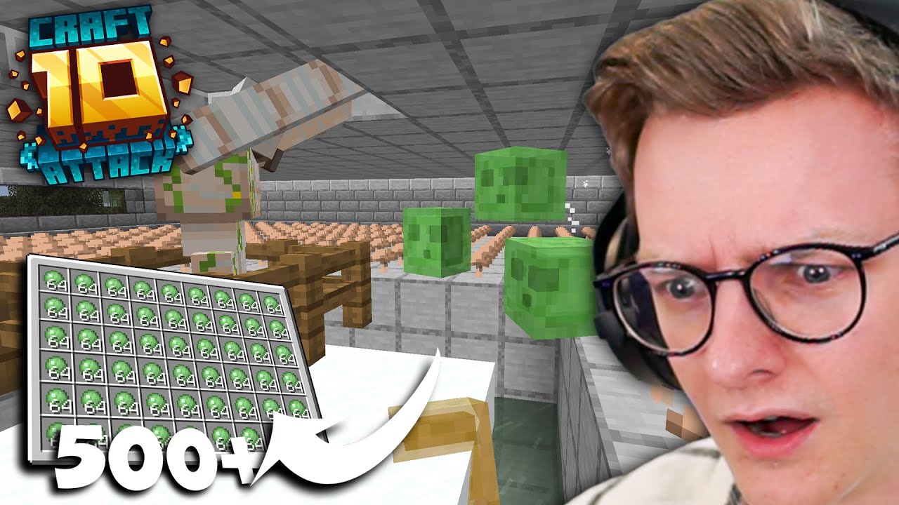 XXL SLIME FARM! 500+/STUNDE - CRAFTATTACK 10 - #11