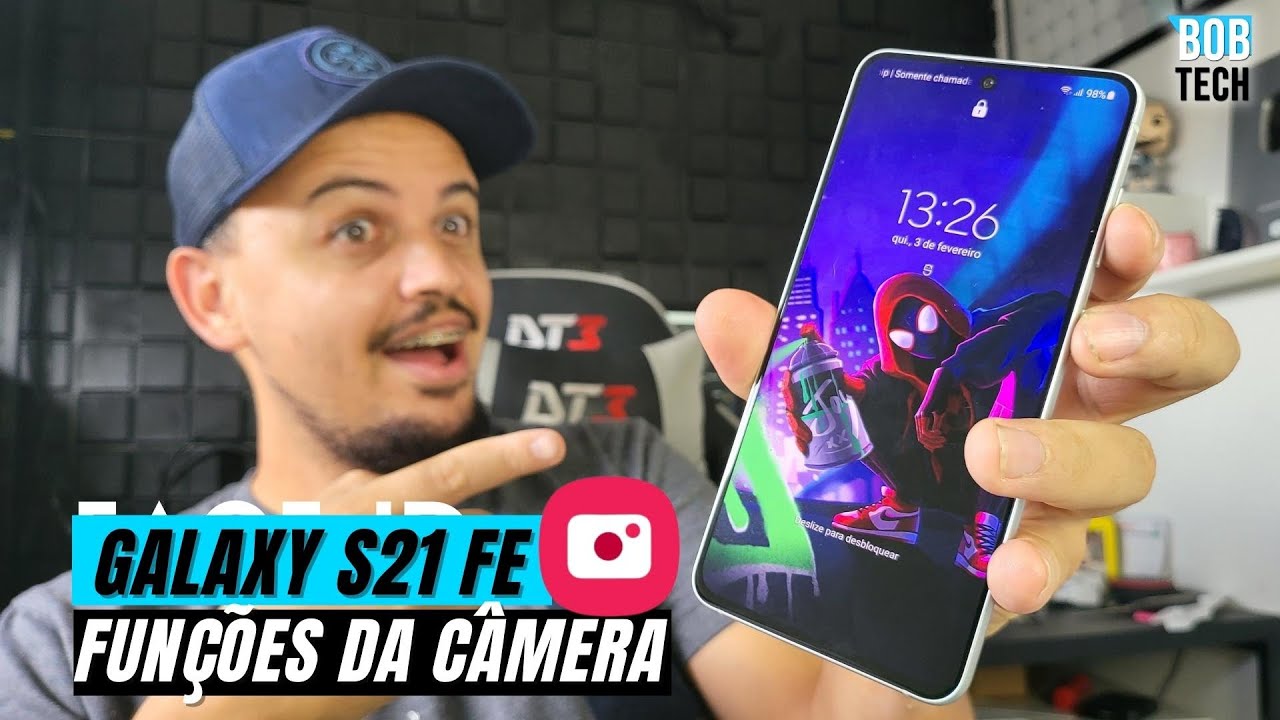 GALAXY S21 FE  - Todas as FUNÇÕES DA CÂMERA do smartphone da SAMSUNG
