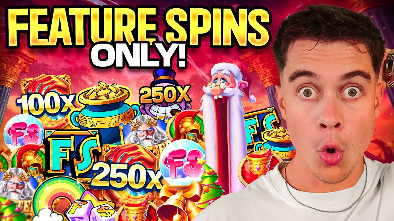 I CAN ONLY DO FEATURE SPINS FOR THE ENTIRE VIDEO!