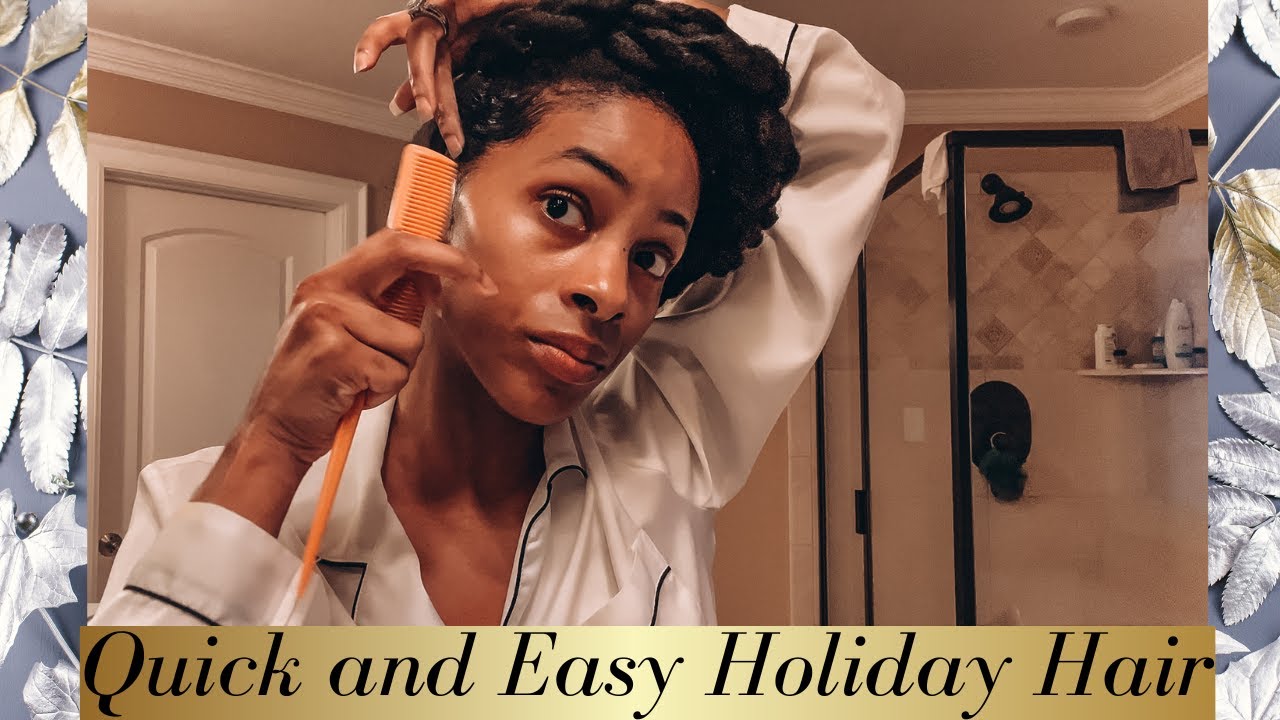 Quick and Easy Holiday Hair - VLOGMAS 2023 || Klassically Kept