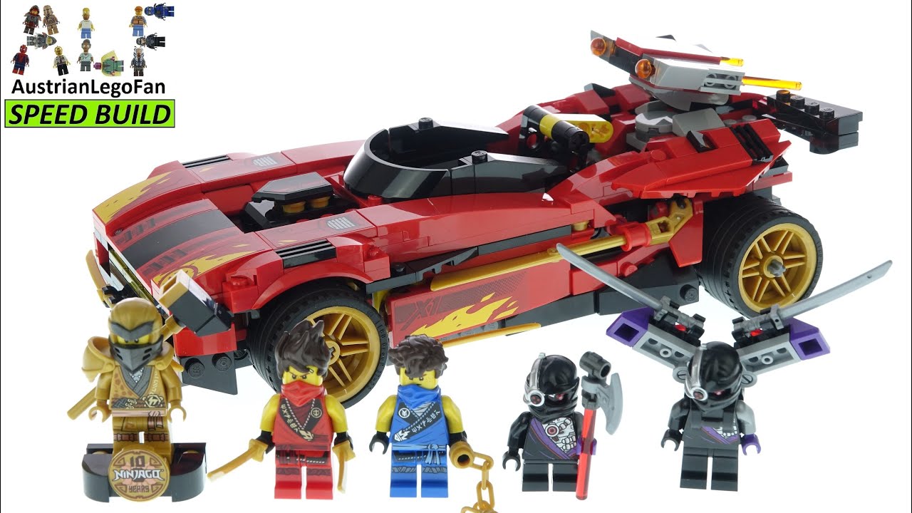LEGO Ninjago 71737 X-1 Ninja Charger - Lego Speed Build Review