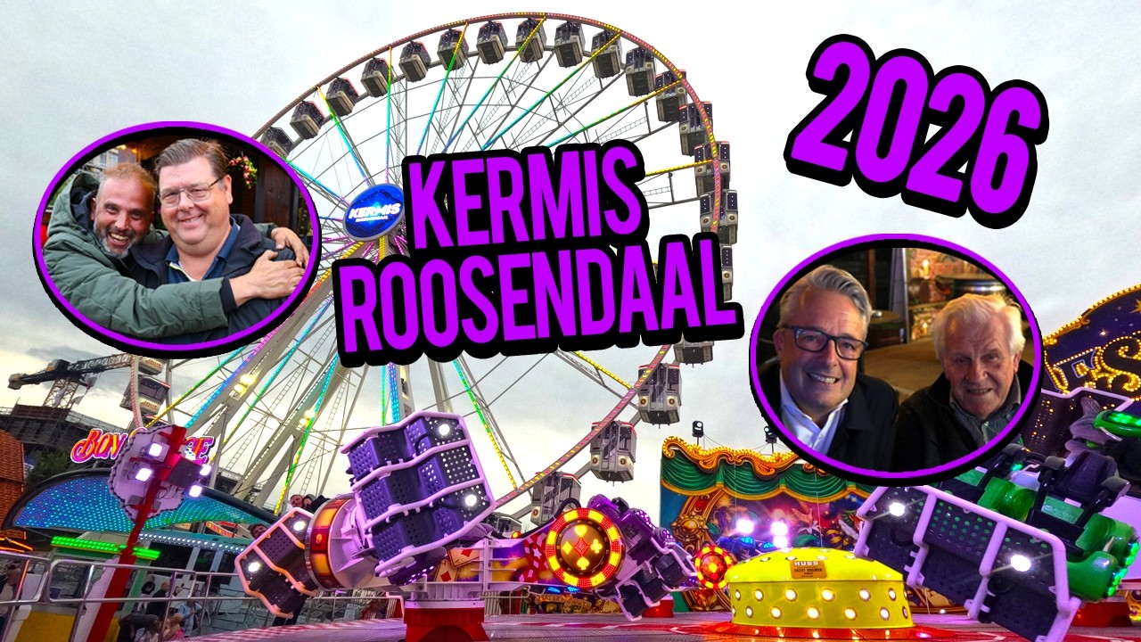 🎡Roosendaal Fair 2026 | Kermis Roosendaal POV
