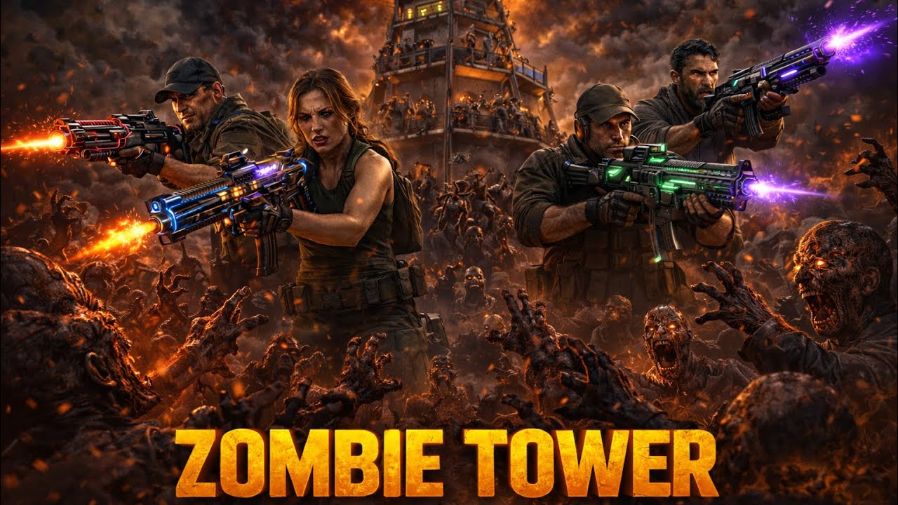 Black Ops 3 CUSTOM ZOMBIES (ZOMBIE TOWER)