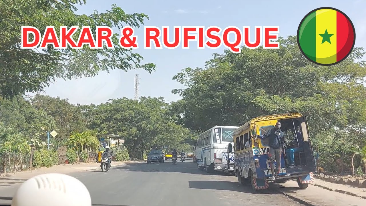 Driving in Dakar and Rufisque #driving #tour #dakar #senegal #africa