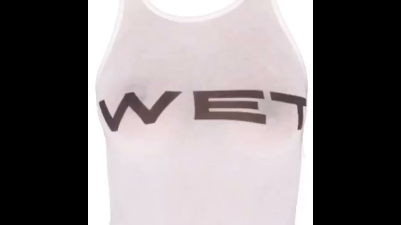 Yeezy wet top advertising (2024)