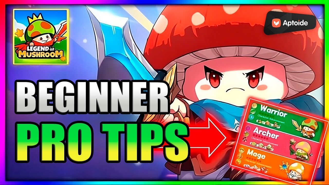 ▶️🔥TOP BEGINNER PRO TIPS! Get Ahead Early. DO THIS! - Legend of Mushroom